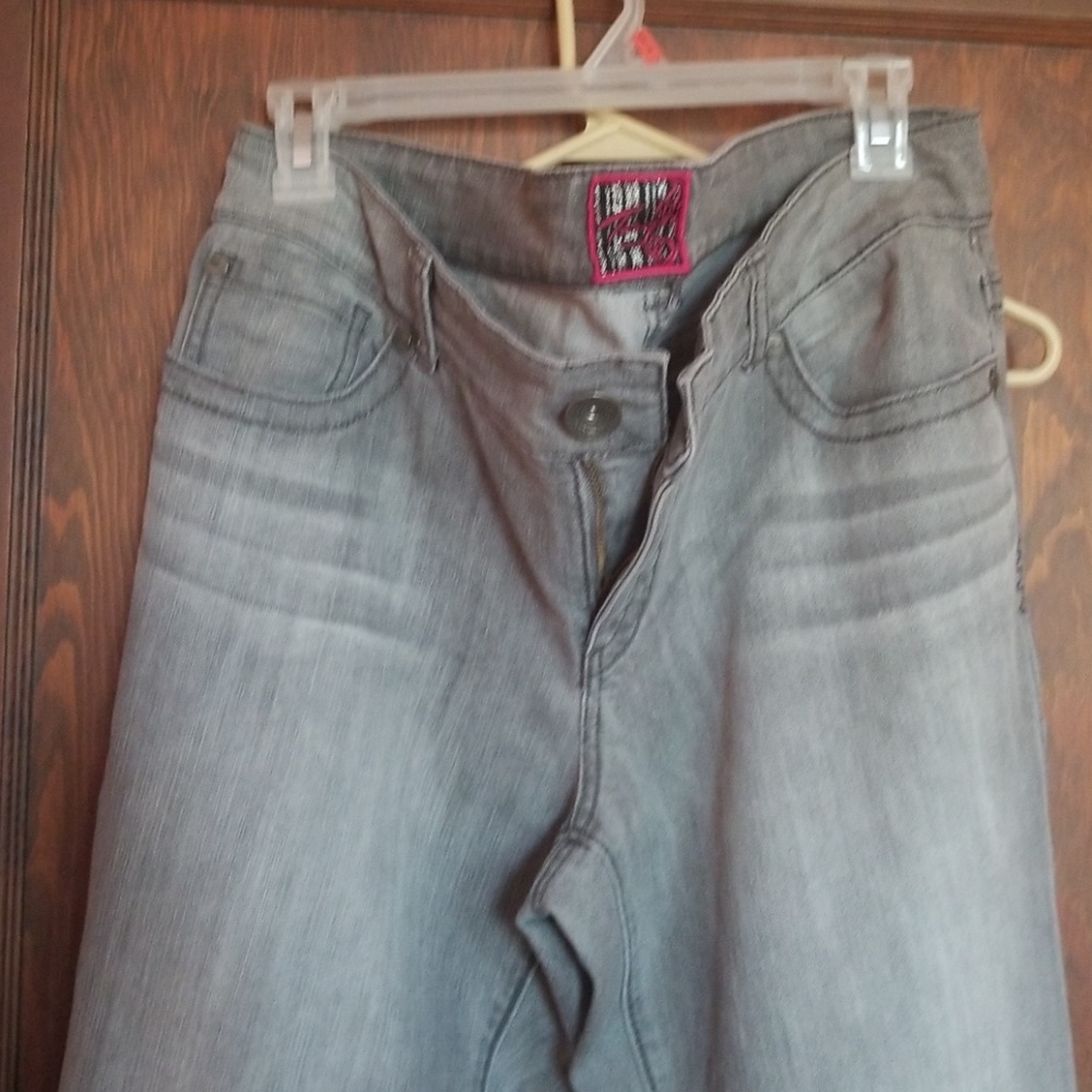 Grey jeans